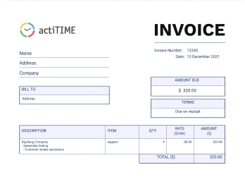 Free Invoice Template