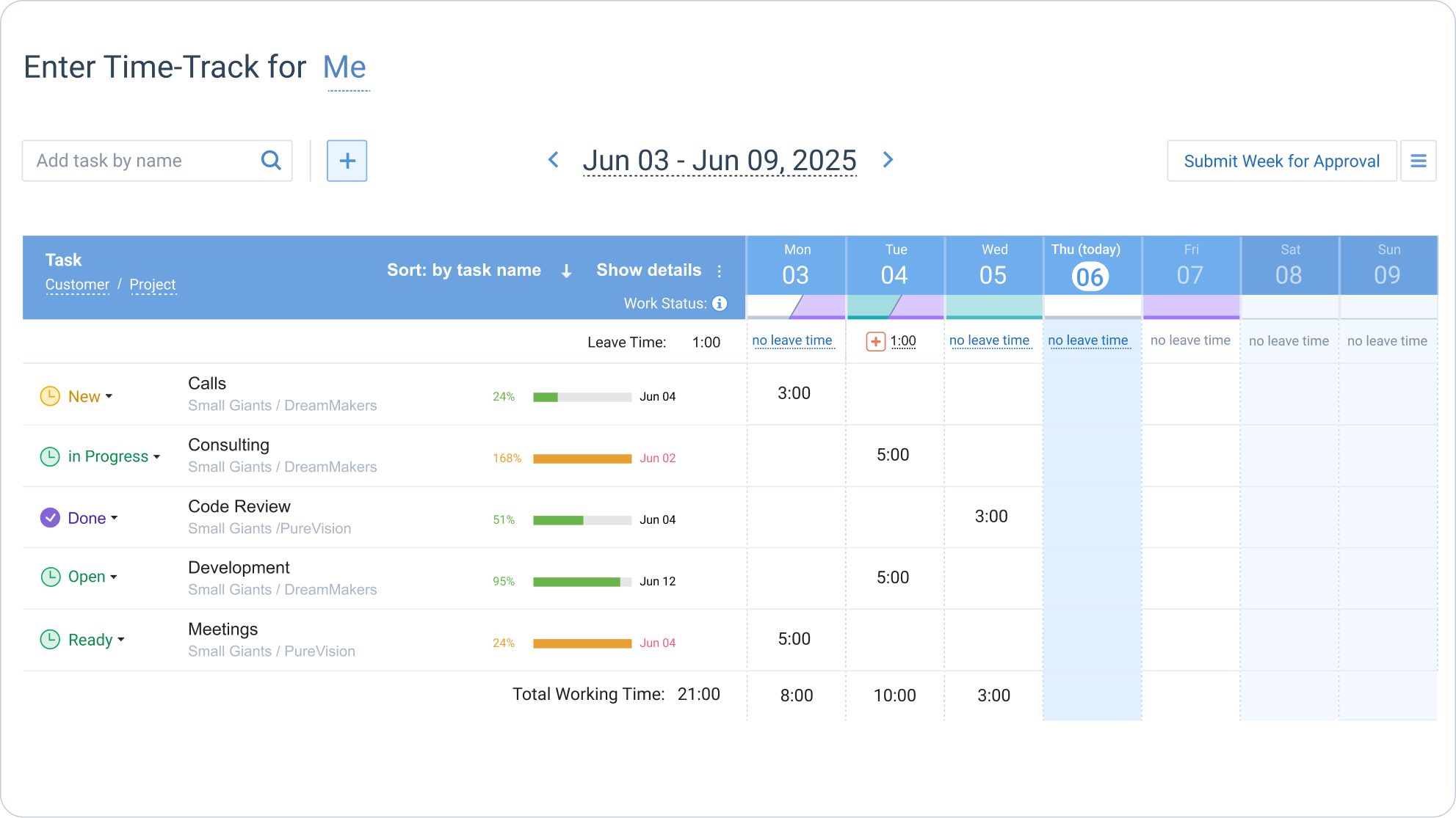 Timesheet Software for Big Achievers