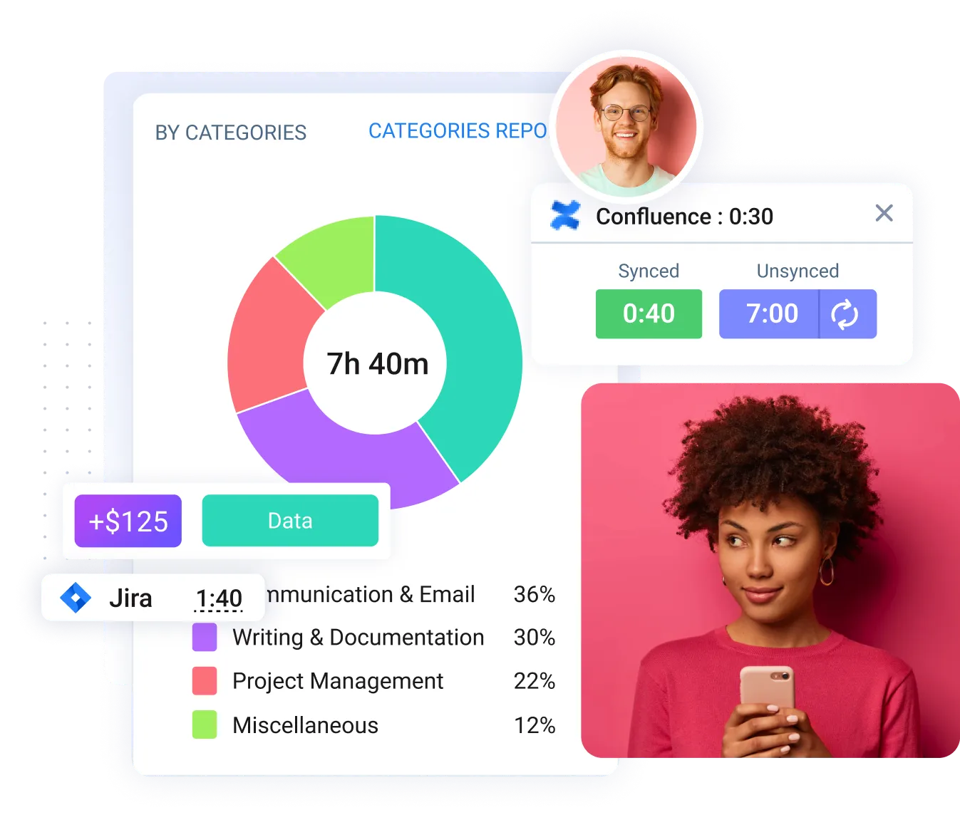 actiTIME mobile timer and time tracking Chrome extension