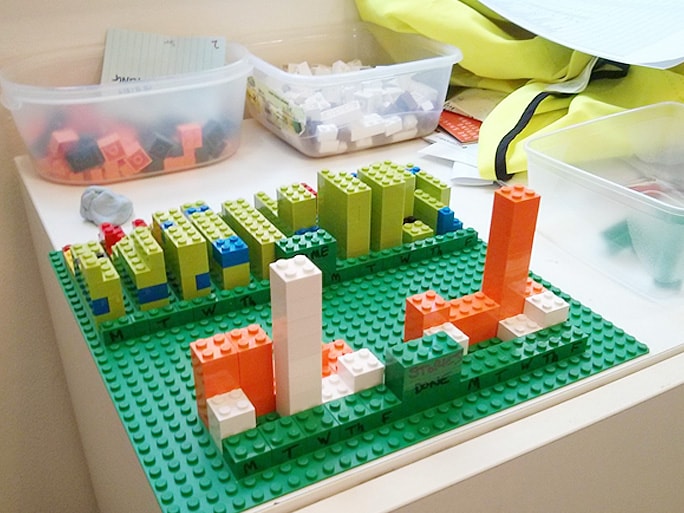 time tracking with Lego