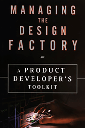 Project management books: Managing the Design Factory by Donald G. Reinertsen