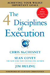 Project management books: The 4 Disciplines of Execution: Achieving Your Wildly Important Goals