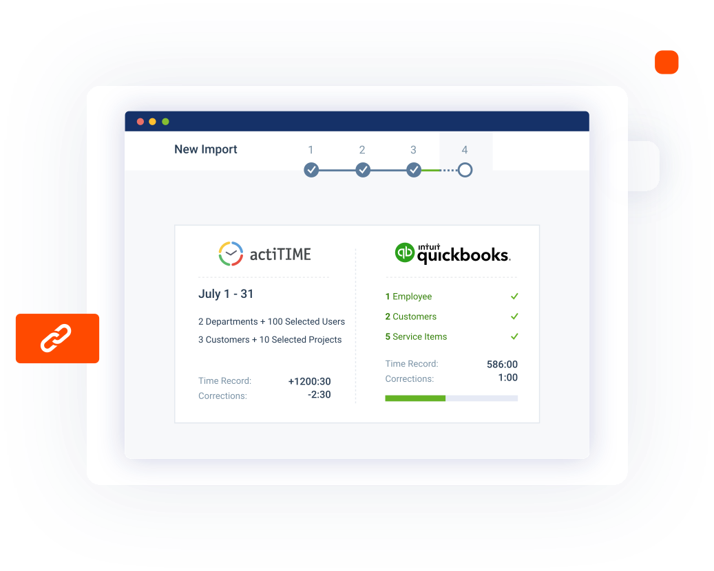actiTIME QuickBooks Time Tracking Integration