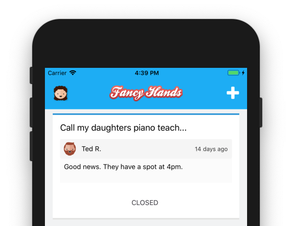 Fancy Hands - one of the best time management apps