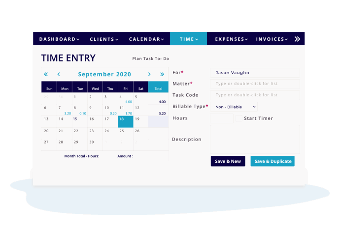 TimeSolv, Time Tracking Tools for Lawyers