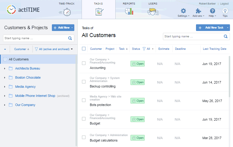 Redesigned Task Management