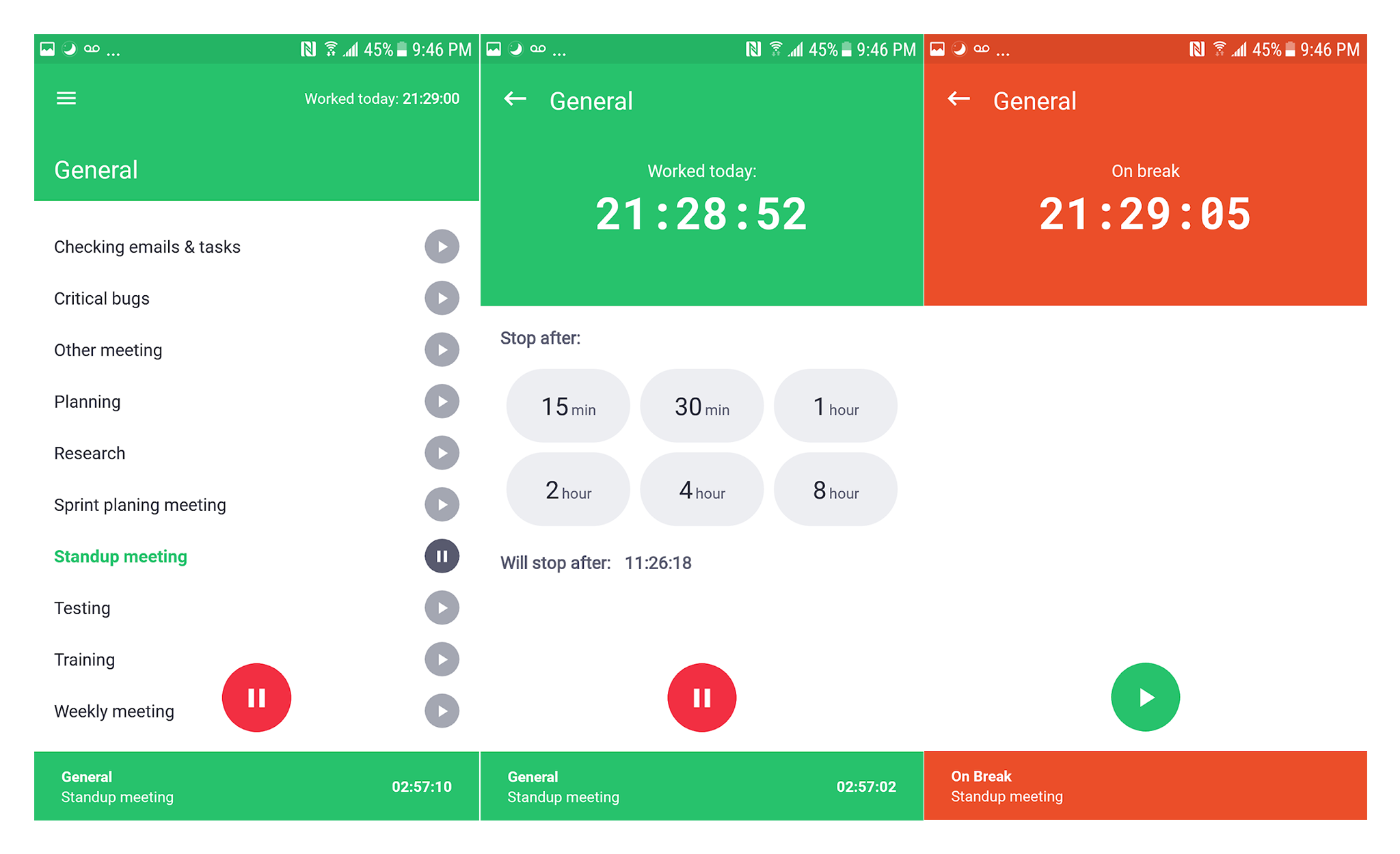Time Doctor - mobile timesheet app