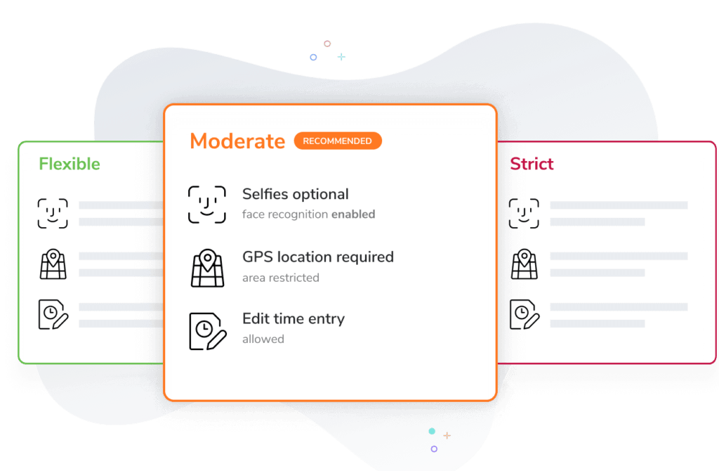 geofence settings in Jibble - best time tracking software