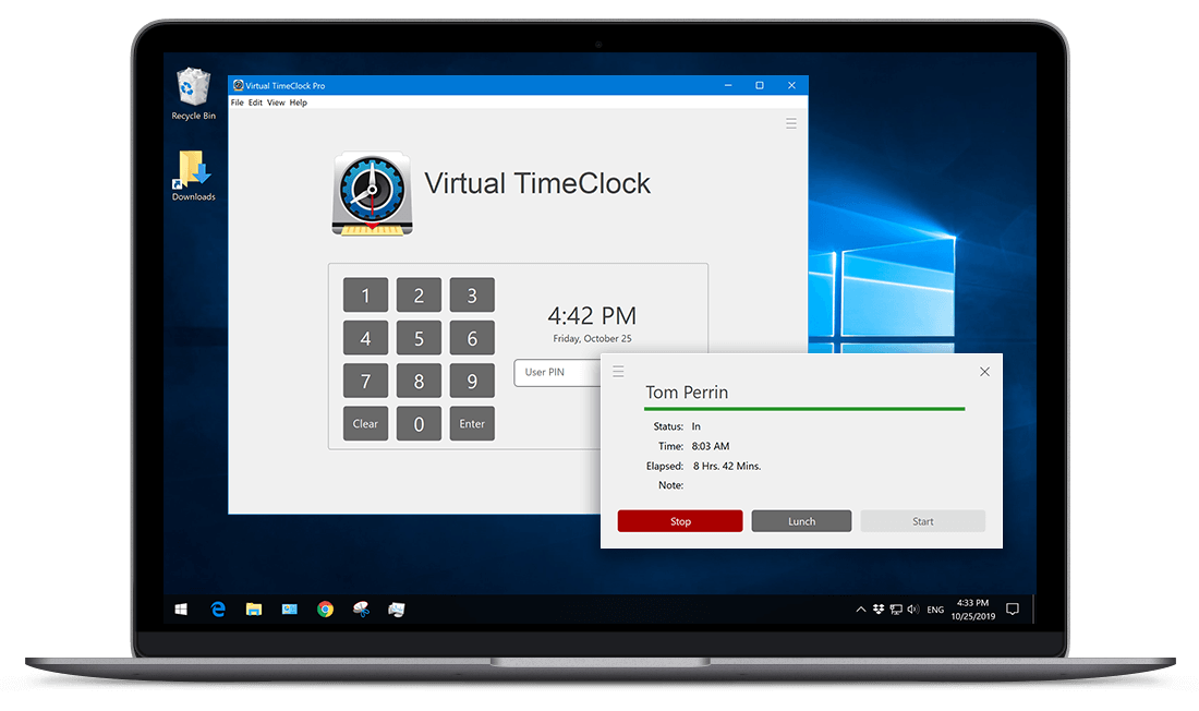 Virtual TimeClock