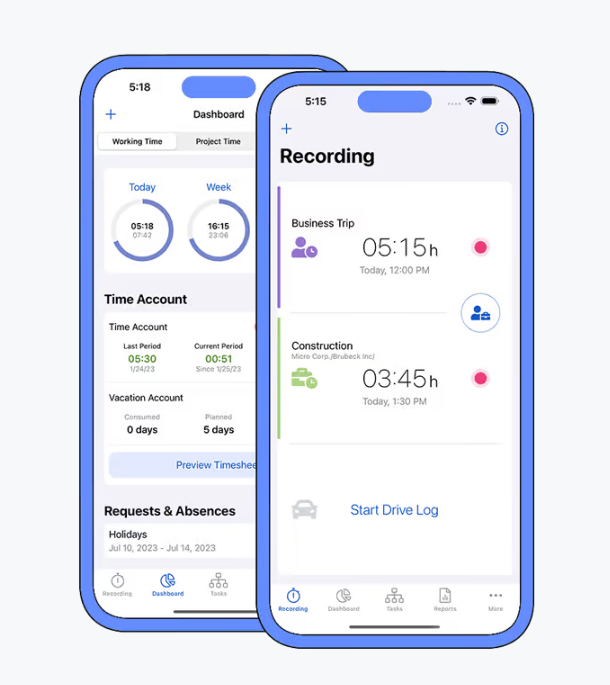 timr, iPhone Time Tracking Apps